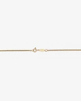 45cm (18") Hollow Round Box Chain in 14kt Yellow Gold