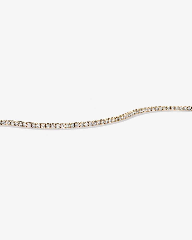 Bracelet de Tennis de 2,46 Carat TW en Diamant en Or Blanc 10kt