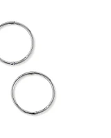 14mm Sleeper Earrings in Sterling Silver