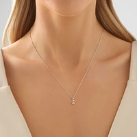 "Z" Initial Pendant in Sterling Silver