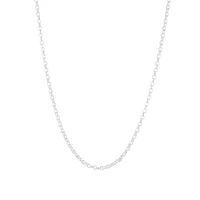 80cm (32") 3mm-3.5mm Width Belcher Chain in Sterling Silver