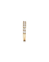 1.00 Carat TW Claw Set Diamond Wedding Ring in 14kt Yellow Gold