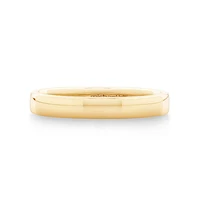 Half Round Wedding Band 10kt Yellow Gold