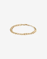 21cm (8.5") 6mm-6.5mm Width Curb Bracelet in 10kt Yellow Gold