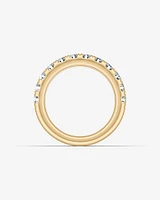 1.00 Carat TW Claw Set Diamond Wedding Ring in 14kt Yellow Gold