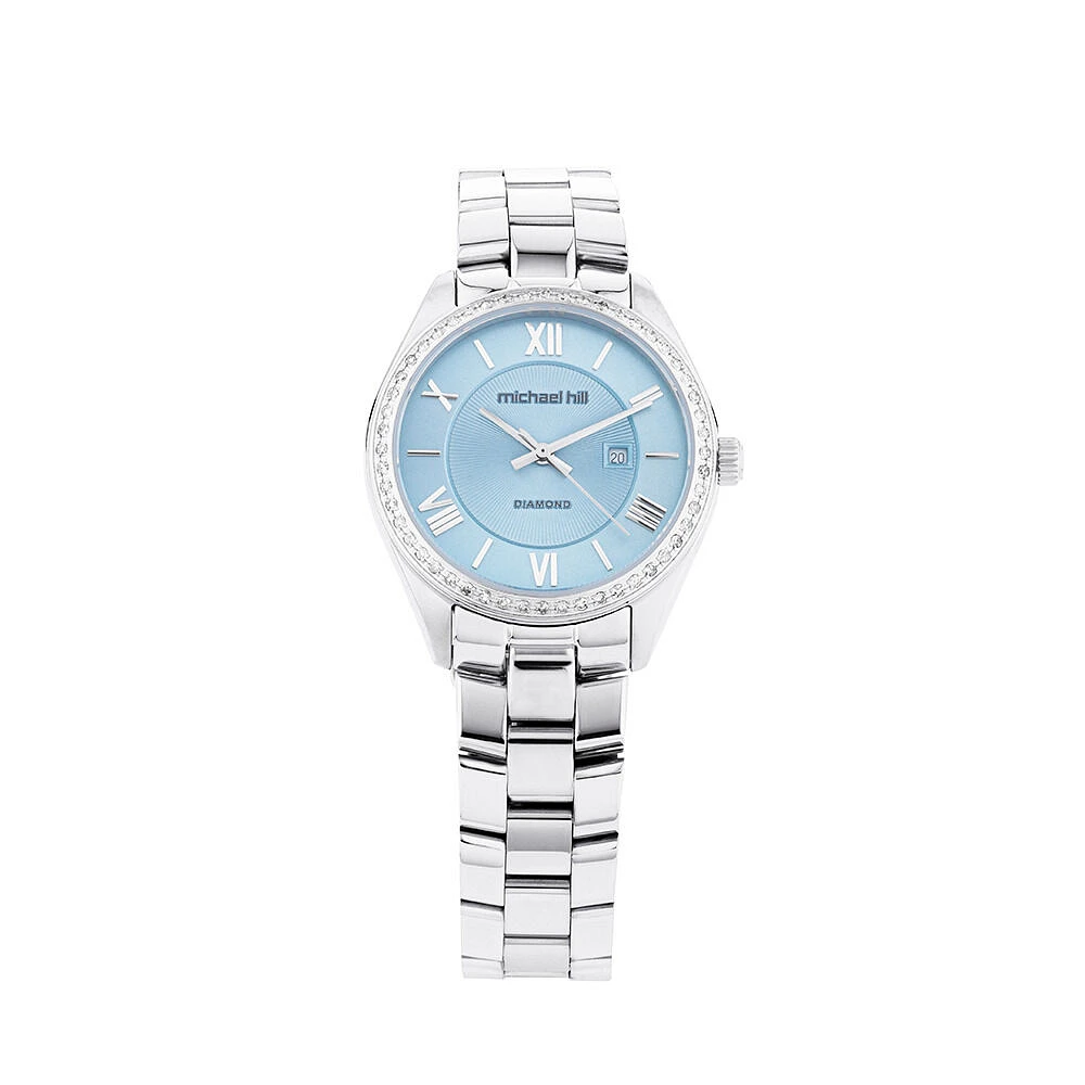 Women's Watch with 0.60 Carat TW of Diamonds in Gold Tone Stainless Steel