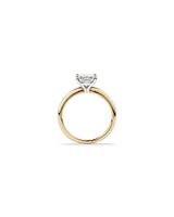 1.25 Carat TW Princess Cut Laboratory-Grown Diamond Solitaire Engagement Ring In 14kt White Gold