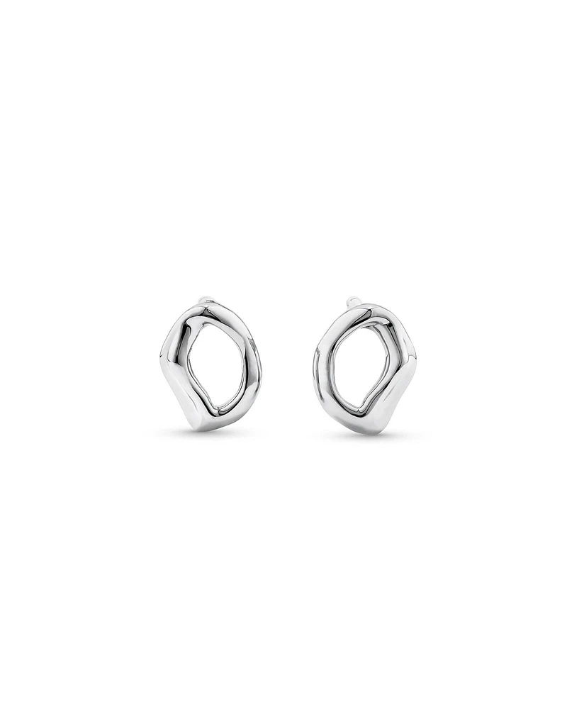 Petits boutons d'oreilles en argent sterling Spirits Bay