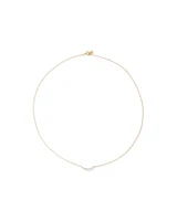 Necklace with 0.25 Carat TW of Diamonds in 18kt Yellow Gold