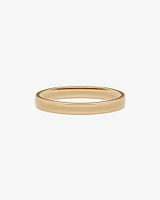 Half Round Wedding Band 10kt Yellow Gold
