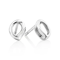 Petits boutons d'oreilles en argent sterling Spirits Bay