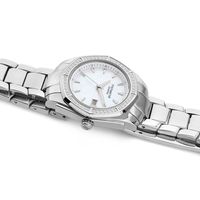Ladies Mother of Pearl Watch with 0.25 Carat TW of Diamonds in Stainless Steel