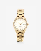 Women's Watch with 0.60 Carat TW of Diamonds in Gold Tone Stainless Steel