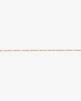 Paperclip 3 and 1 Bracelet in 10kt Yellow Gold