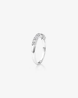 Wedding Ring with 0.46 Carat TW Diamonds in 14kt White Gold