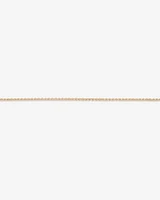 17cm (7") 2mm-2.5mm Width Hollow Belcher Bracelet in 10kt Yellow Gold