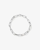 19cm (7.5") Paperclip Bracelet in Sterling Silver