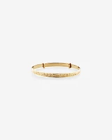 Expandable Baby Bangle in 10kt Yellow Gold