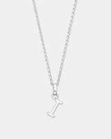 "Z" Initial Pendant in Sterling Silver