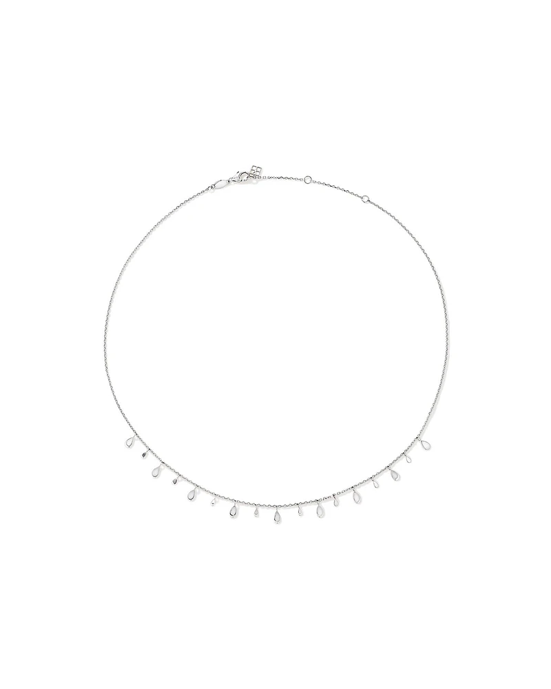 Collier à plusieurs gouttes en argent sterling