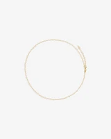 Heart Link Fancy Chain Necklace in 10kt Yellow Gold