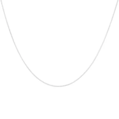 45cm (18") Serpentine Chain in Sterling Silver