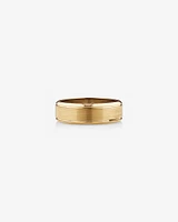 Men's Wedding Band in 10kt Yellow Gold