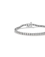 Carat TW Diamond Tennis Bracelet in Sterling Silver