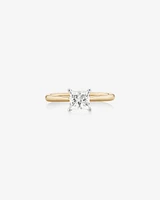 Evermore Certified Solitaire Ring With 1 Carat TW Diamond In 14kt White Gold