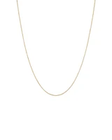 45cm (18") Box Chain in 10kt Rose Gold