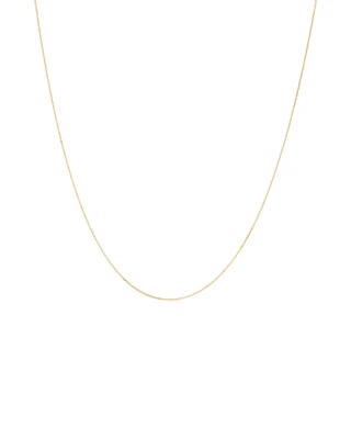 50cm (20") 0.66mm Width Box Chain in 10kt Yellow Gold