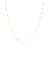 50cm (20") 0.66mm Width Box Chain in 10kt Yellow Gold