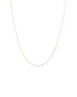 50cm Box Chain in 18kt White Gold