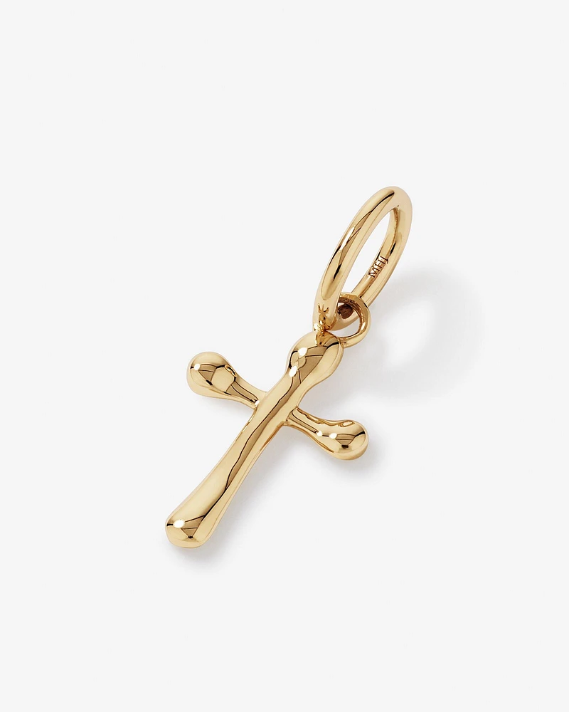 Cross Pendant in 10kt Yellow Gold