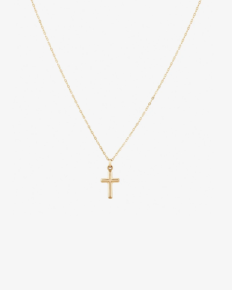 Cross Pendant in 10kt Yellow Gold