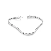 Bracelet de tennis en diamants de 0,50 carats TW en argent sterling