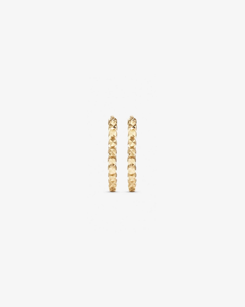 Huggie Earrings in 10kt Yellow Gold