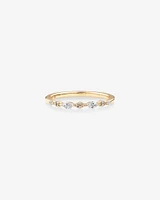 Bridal Ring with 0.15 Carat TW Diamonds in 14kt Yellow Gold