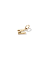 Letter Q Initial Pendant in 10kt Yellow Gold