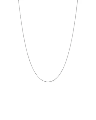 Collier Chaîne Gourmette Fine 55Cm (22") De Largeur 1-1,5Mm En Argent Sterling