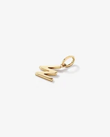 Letter Q Initial Pendant in 10kt Yellow Gold