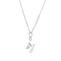 "Z" Initial Pendant in Sterling Silver