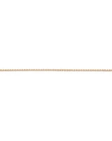 17cm (7") 2mm-2.5mm Width Hollow Belcher Bracelet in 10kt Yellow Gold