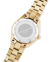 Montre en acier inoxydable doré pour femme