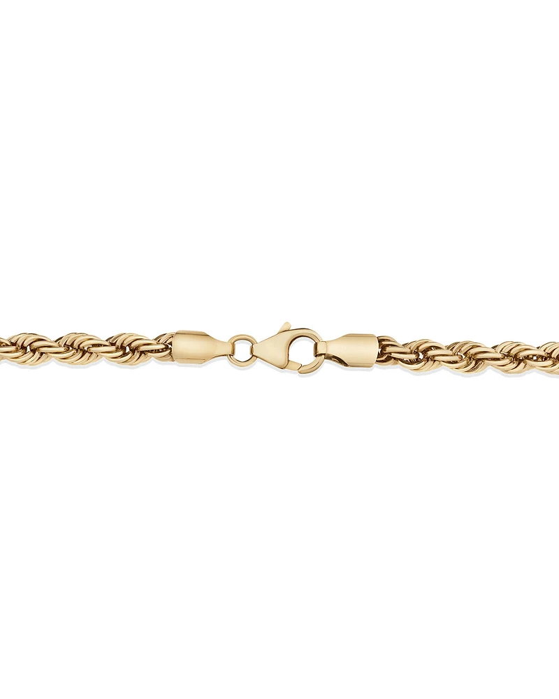 55cm (22") Rope Chain in 10kt Yellow Gold