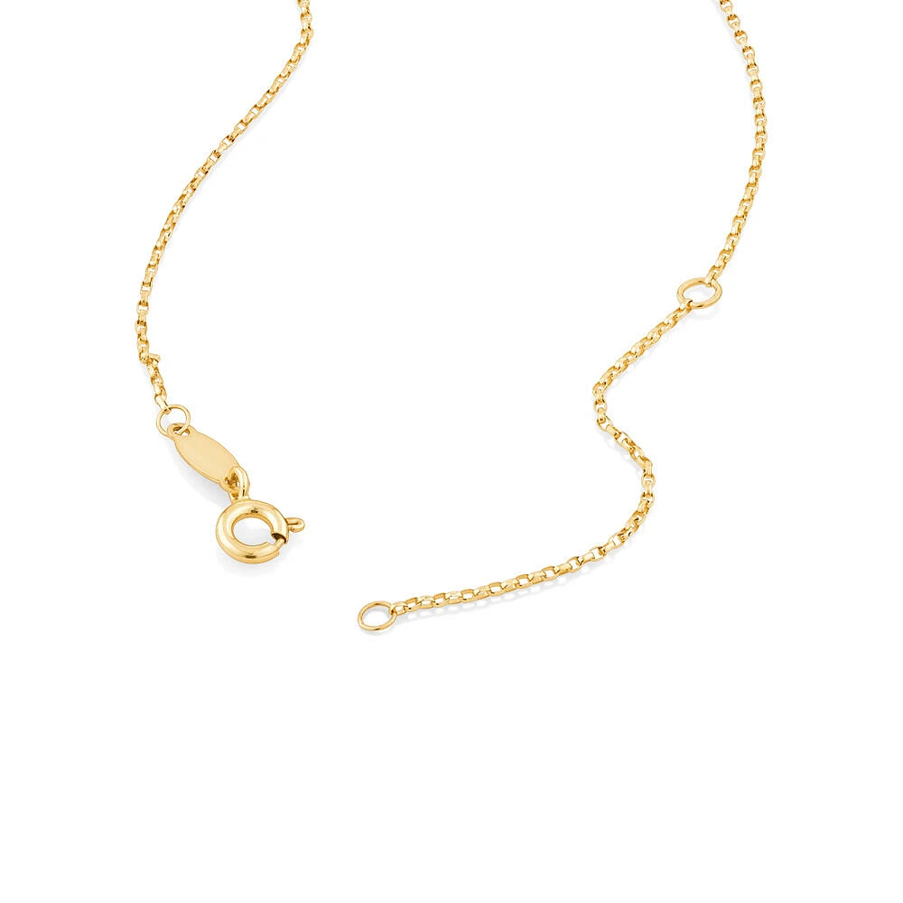 55cm (22") Solid Belcher Chain in 10kt Gold