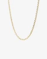 45cm (18") 5mm-5.5mm Width Hollow Belcher Chain in 10kt Yellow Gold