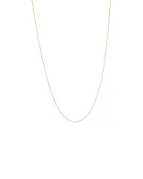 50cm (20") 1mm Width Singapore Chain in 10kt Yellow Gold