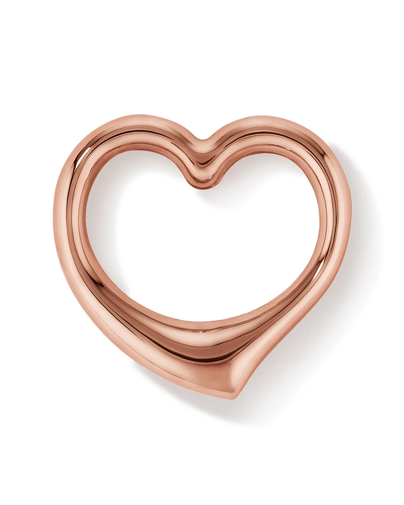 Heart Pendant in 10kt Rose Gold