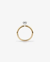 1.25 Carat TW Marquise Laboratory-Grown Diamond Solitaire Engagement Ring in 14kt White Gold